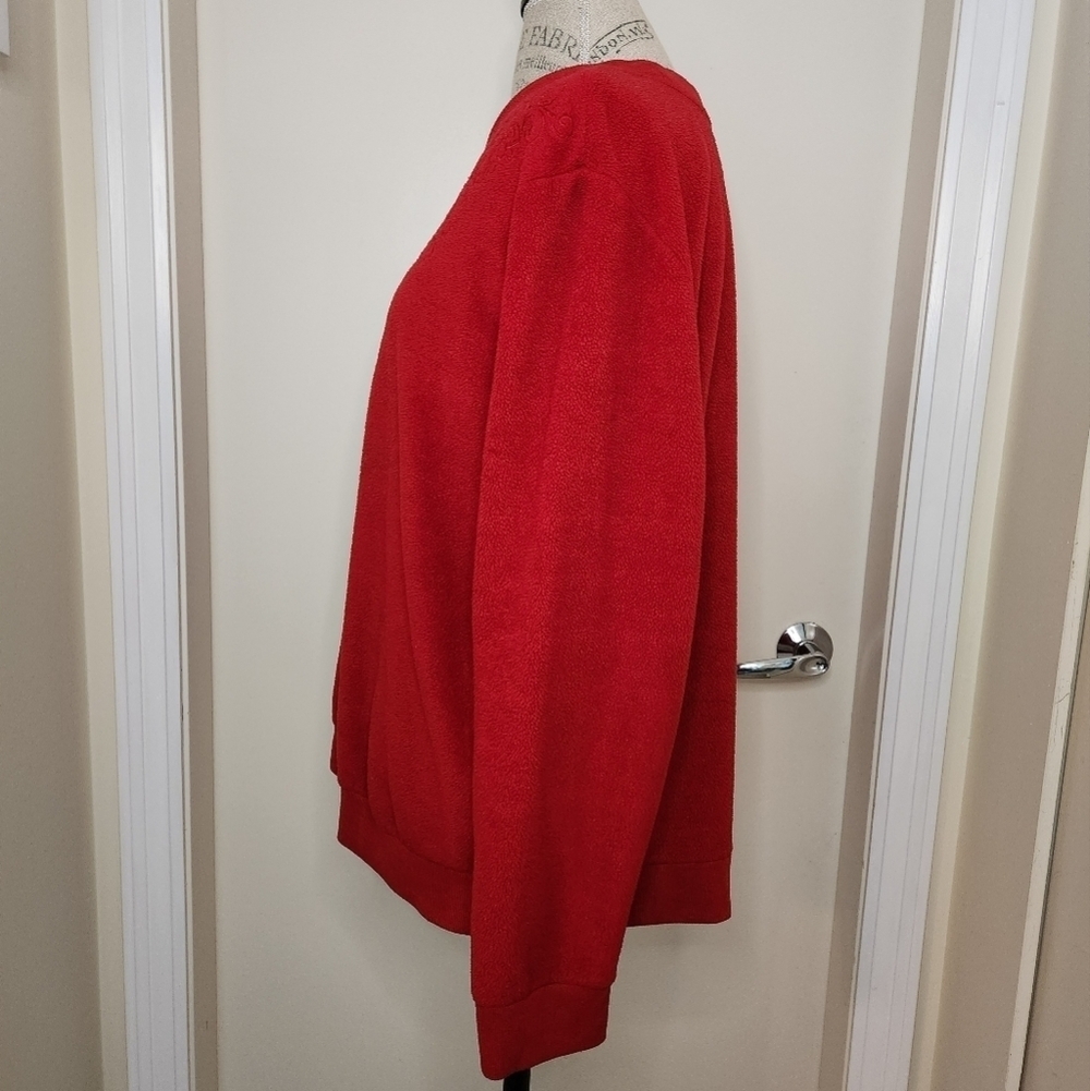 90s Red Sweatshirt Tradition - Picture 2 of 9